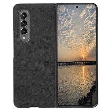 Coque Hybride Samsung Galaxy Z Fold4 Texturée - Noire