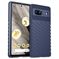 Coque Google Pixel 7a en TPU - Série Thunder - Bleu