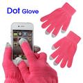 Gants pour écran tactile de smartphone - Rose