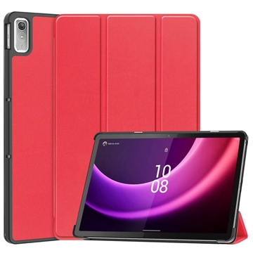 Étui à Rabat Smart Lenovo Tab P11 Gen 2 - Série Tri-Fold - Rouge