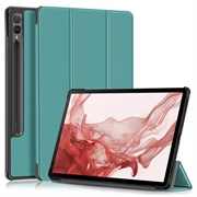 Étui à Rabat Smart Samsung Galaxy Tab S9+ - Série Tri-Fold - Vert