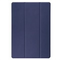 Étui à Rabat Smart Samsung Galaxy Tab S8+ - Série Tri-Fold - Bleu Foncé