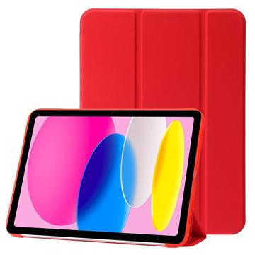 Étui à Rabat Smart iPad (2022) - Série Tri-Fold - Rouge