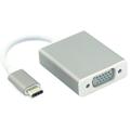 Adaptateur Portable USB-C / VGA - Full HD 1080p - Argent