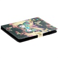 Étui à Rabat Universel Stylish Series pour Tablettes - 8" - Papillons