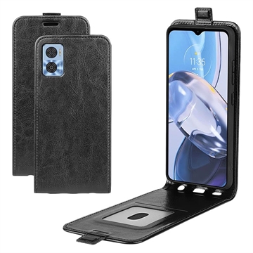 Étui à Rabat Vertical iPhone 14 Max avec Porte-Cartes - Noir