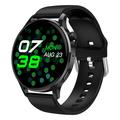 Watch3 pro 1.3" AMOLED Smart Watch avec boîtier métallique Bluetooth Call Women Health Bracelet with Heart Rate Monitoring - Black