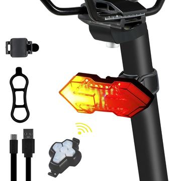 West Biking YP0701299 Feu arrière de vélo avec clignotants, télécommande sans fil