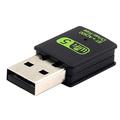 Dongle WiFi USB sans fil / Adaptateur Bluetooth - 600Mbps