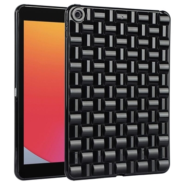 Coque iPad 10.2 2019/2020/2021 en TPU Texturé Tissé