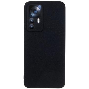 Coque Xiaomi 12T/12T Pro en TPU Mate Anti-Empreintes - Noire