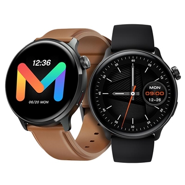 Xiaomi Mibro Watch Lite 2 AMOLED Smartwatch - Noir et marron