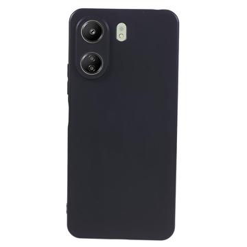 Coque Xiaomi Poco C65/Redmi 13C en TPU Mate Anti-Empreintes - Noire