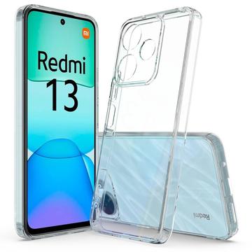 Coque Hybride Xiaomi Redmi 13/Poco M6 4G Résistante aux Rayures - Transparente