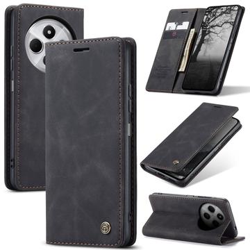 Étui Portefeuille Xiaomi Redmi 14C Caseme Série 013 - Noir