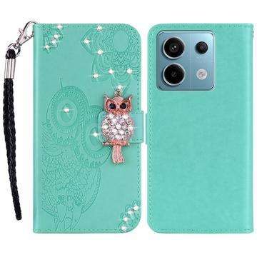 Etui Xiaomi Redmi Note 13 4G Hibou Strass