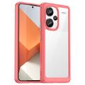 Coque Hybride Xiaomi Redmi Note 13 Pro+ Antichoc - Rouge