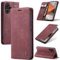 Étui Portefeuille Xiaomi Redmi Note 13 Pro+ Caseme Série 013 - Bordeaux