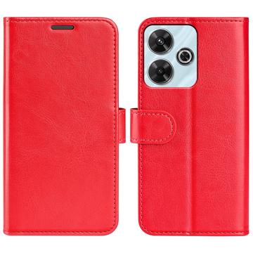 Étui Portefeuille Xiaomi Redmi Note 13R/Poco M6 4G/Redmi 13 5G avec Fermeture Magnétique