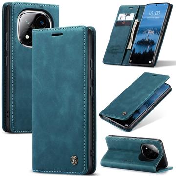 Étui Portefeuille Xiaomi Redmi Note 14 Pro 5G/14 Pro+ 5G/Poco X7 Caseme Série 013 - Bleu