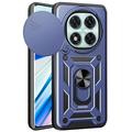 Coque Hybride Xiaomi Redmi Note 14 Pro 5G/Poco X7 à Anneau Rotatif avec Protection pour Appareil Photo