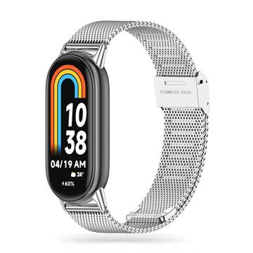 Bracelet Xiaomi Smart Band 8/9 NFC Tech-Protect Milanese - Argenté