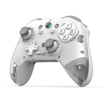 Z04 Manette de jeu sans fil avec base de recharge - Nintendo Switch/PC/ Android/iOS - Blanc