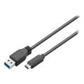 Goobay USB 3.0 / USB 3.1 Type-C Kabel - 1m - Sort