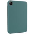 Coque iPad Air 13 (2024)/iPad Pro 12.9 2018/2020/2021/2022 en Silicone Liquide (Emballage ouvert - Satisfaisant Bulk) - Verte