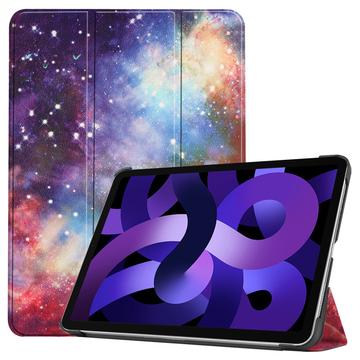 Étui à Rabat Smart iPad Air 11 (2024) - Série Tri-Fold - Galaxie