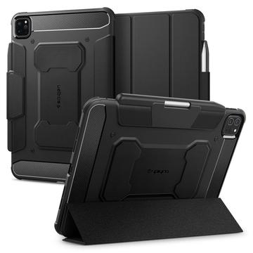 Étui à Rabat iPad Pro 11 (2024) Spigen Rugged Armor Pro - Noir