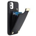 Coque iPhone 11 avec porte-cartes - Noire