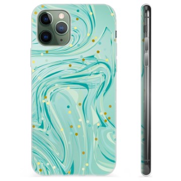 Coque iPhone 11 Pro en TPU - Menthe Verte