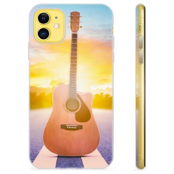 Coque iPhone 11 en TPU - Guitare