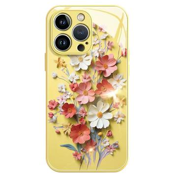 Coque hybride iPhone 12 Pro Max Bouquet de fleurs - Jaune