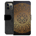 Étui Portefeuille Premium iPhone 12 Pro Max - Mandala