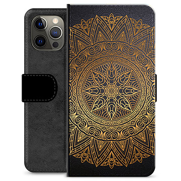 Étui Portefeuille Premium iPhone 12 Pro Max - Mandala