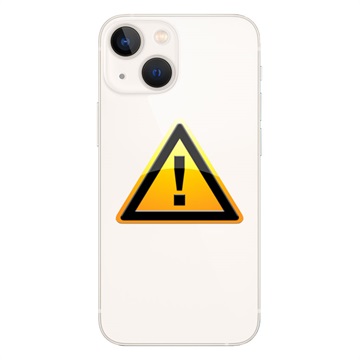 Réparation Cache Batterie pour iPhone 13 - cadre inclus - Blanc