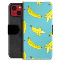 Étui Portefeuille Premium iPhone 13 Mini - Bananes