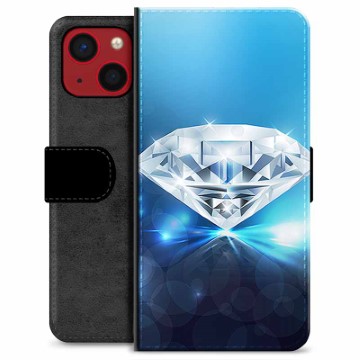 Étui Portefeuille Premium iPhone 13 Mini - Diamant