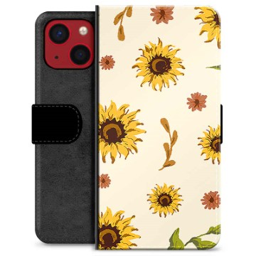 Étui Portefeuille Premium iPhone 13 Mini - Tournesol