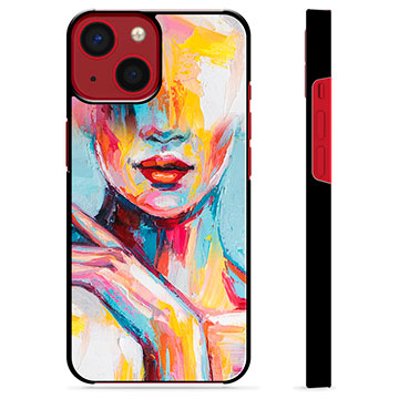 Coque de Protection iPhone 13 Mini - Portrait Abstrait