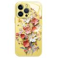 Coque hybride iPhone 13 Pro Bouquet de fleurs - Jaune