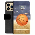 Étui Portefeuille Premium iPhone 13 Pro Max - Basket-ball