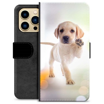 Étui Portefeuille Premium iPhone 13 Pro Max - Chien