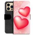 Étui Portefeuille Premium iPhone 13 Pro Max - Love