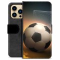 Étui Portefeuille Premium iPhone 13 Pro Max - Football