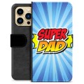 Étui Portefeuille Premium iPhone 13 Pro Max - Super Papa
