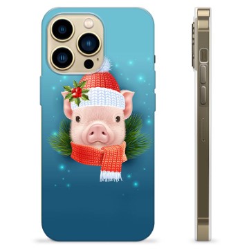 Coque iPhone 13 Pro Max en TPU - Cochonnet d\'Hiver