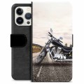 Étui Portefeuille Premium iPhone 13 Pro - Moto